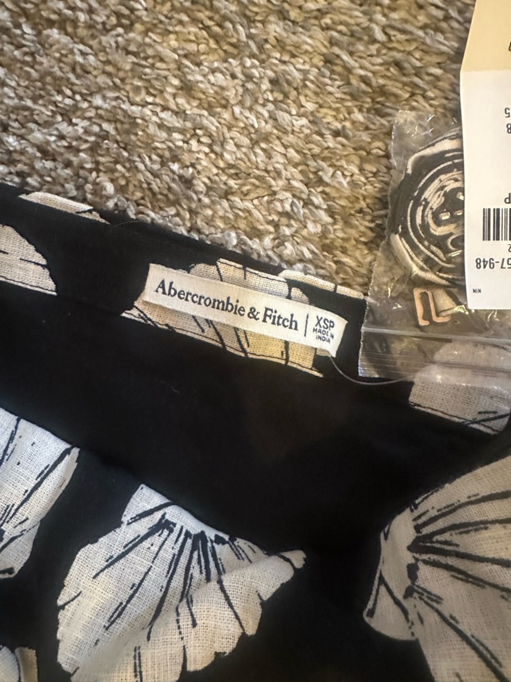 NWT Abercrombie and Fitch Shell Skort Dress - Picture 2 of 2